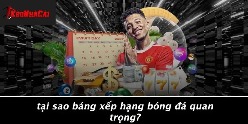 Tại Sao Bảng Xếp Hạng Bóng Đá Quan Trọng?